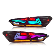 RGB Led Tail Lights For 2018-2024 Toyota Camry LE/SE/XLE/XSE/TRD - KuerLED