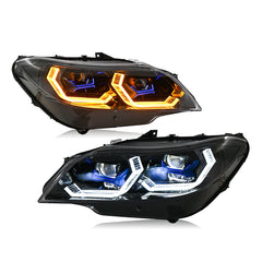 BMW Z4 LED Headlights (2009-2016 E89/Roadster), Fits sDrive28i/sDrive30i/sDrive35i/sDrive35is, Plug and Play, Easy Installation