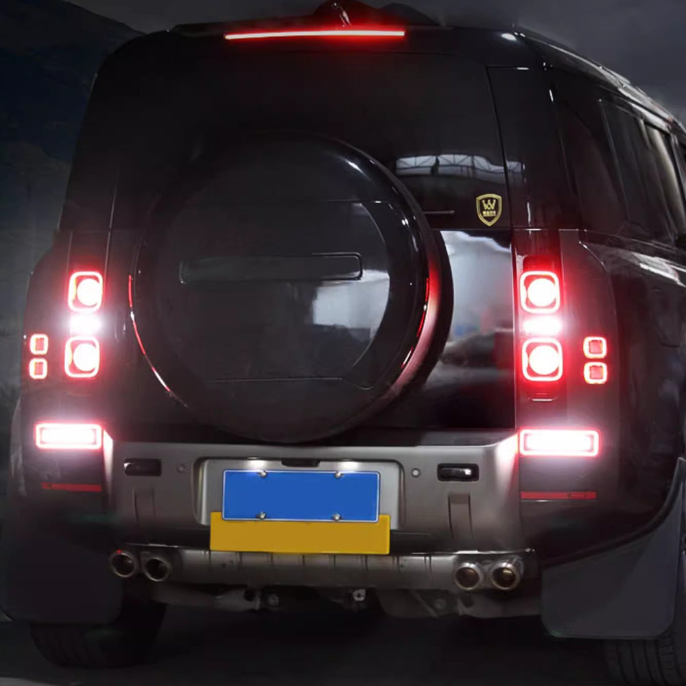 Defender Rear Stop Light LED Tail Light for Land Rover Defender 2020-2023, Bumper Brake Light ...