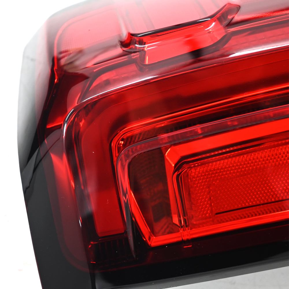 LED Tail Lights for 2019-2024 GMC Sierra(LED) 1500 2500HD 3500HD | Smoked/Red Lens, Easy Installation, DOT Approved