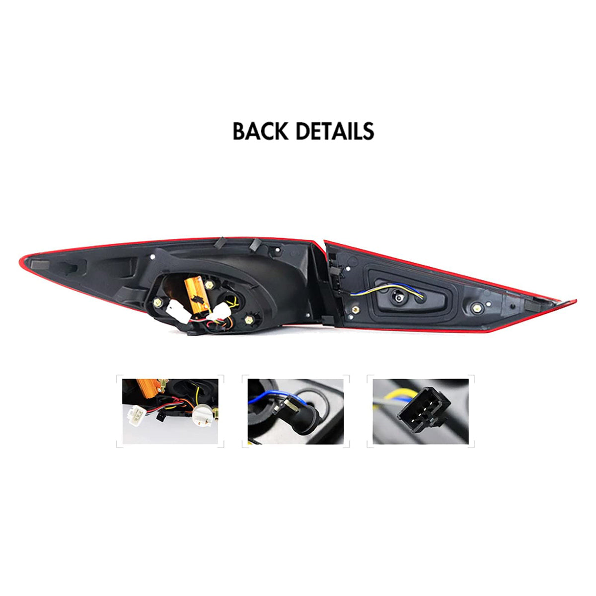 For 2014-2018 Mazda 3 Axela Led Tail Lights,Start Animation Continuous Indicator lights rear Lights Assembly - KuerLED