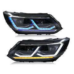 LED Headlight for 2013-2017 Volkswagen Tiguan, Start-up Animation & Sequential Signal Accessory Headlamp Assembly
