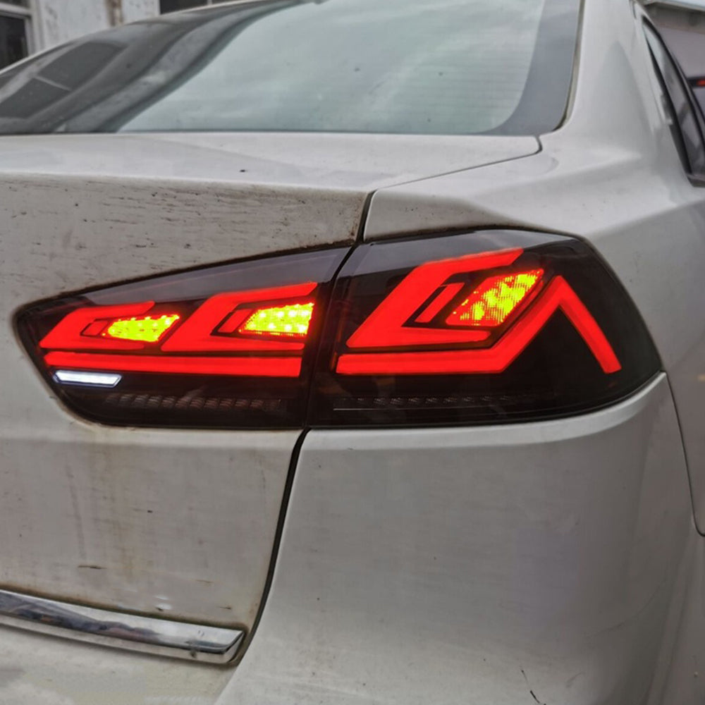 LED Tail Lights for 2008–2017 Mitsubishi Lancer & EVO X – Sequential Rear Lamps with Startup Animation