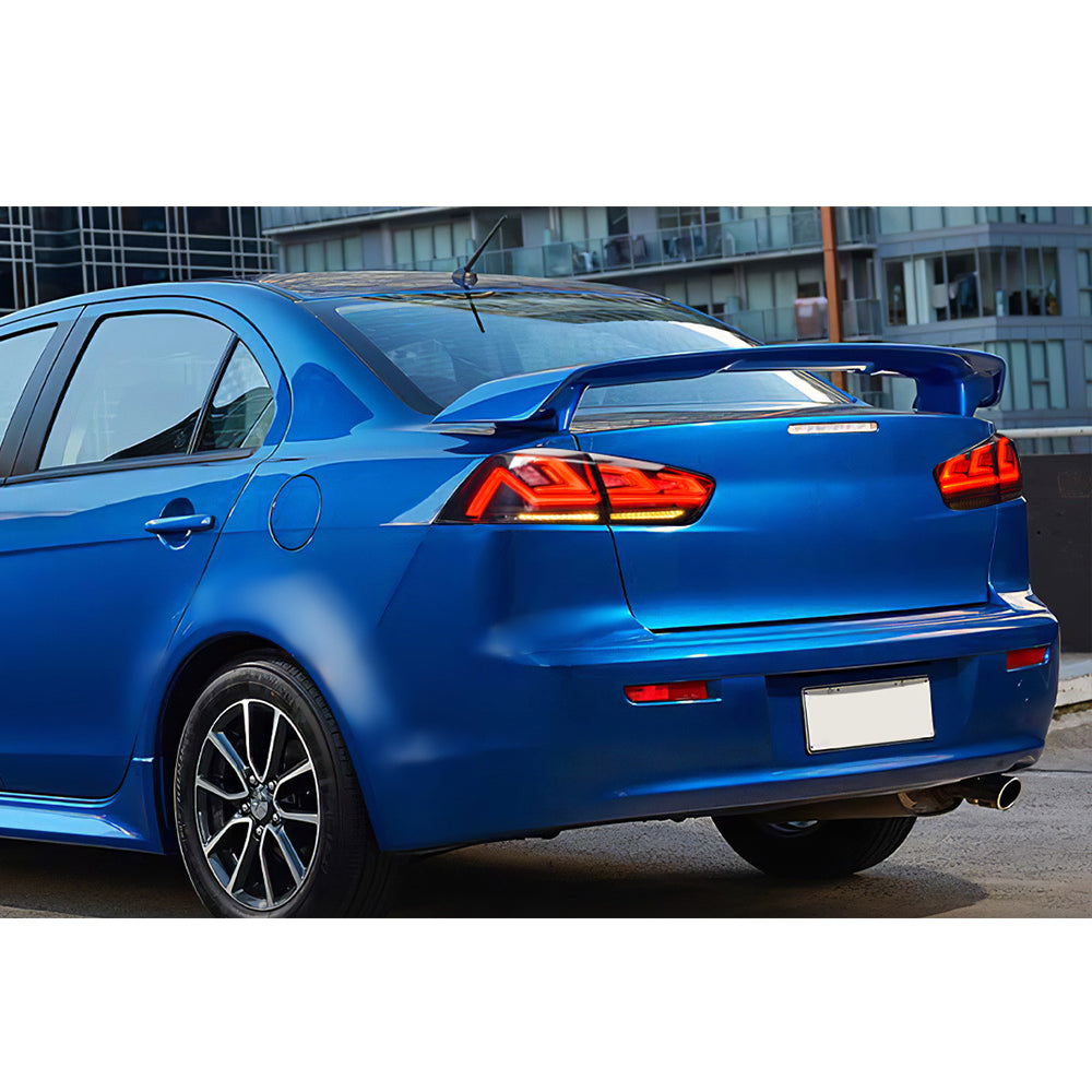 LED Tail Lights for 2008–2017 Mitsubishi Lancer & EVO X – Sequential Rear Lamps with Startup Animation