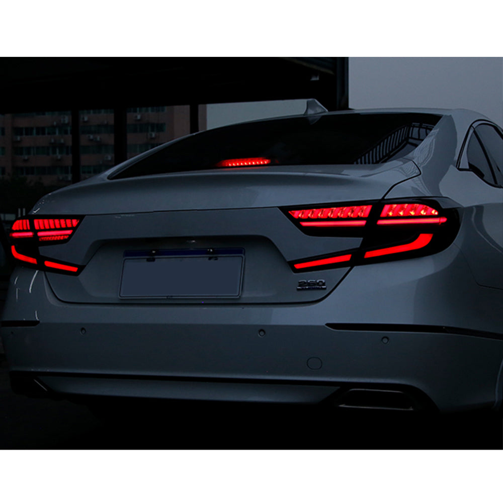 For 2018-2021 Honda Accord Led Smoked Tail Lights - KuerLED