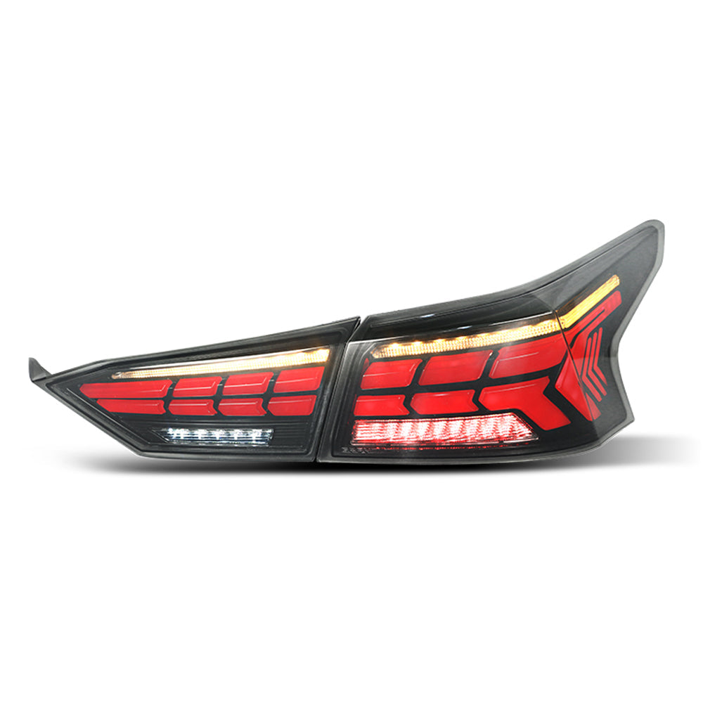 For 2019-2021 Nissan Altima Led Tail Lights With Start-up Animation (Smoke/Red) - KuerLED