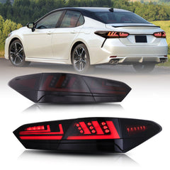 LED Tail Lights for 2018-2024 Toyota Camry SE XSE LE, Lexus Style - Kuerled