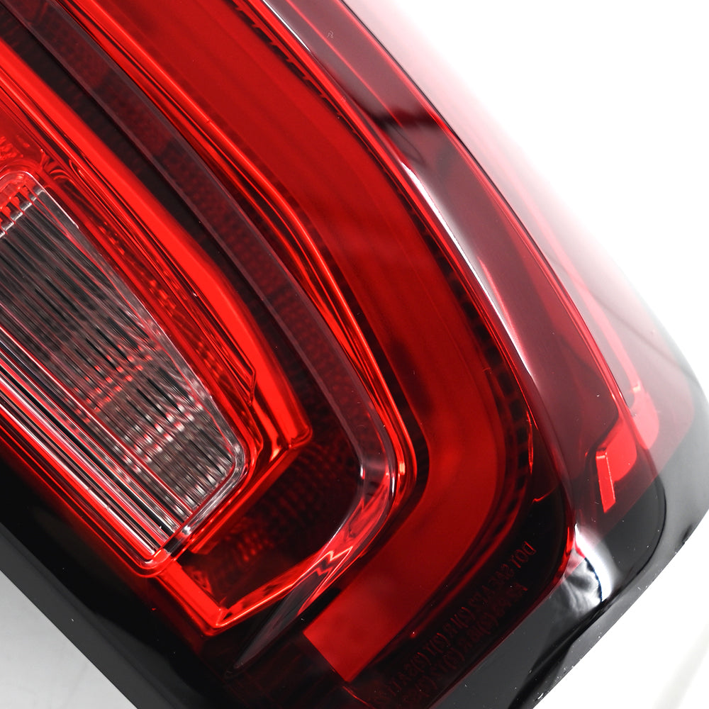 LED Tail Lights for 2019-2024 GMC Sierra(LED) 1500 2500HD 3500HD | Smoked/Red Lens, Easy Installation, DOT Approved