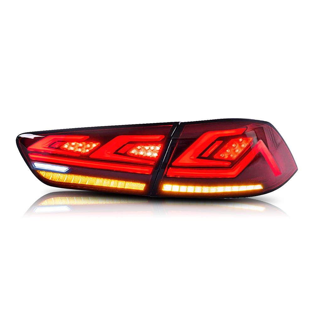 LED Tail Lights for 2008–2017 Mitsubishi Lancer & EVO X – Sequential Rear Lamps with Startup Animation
