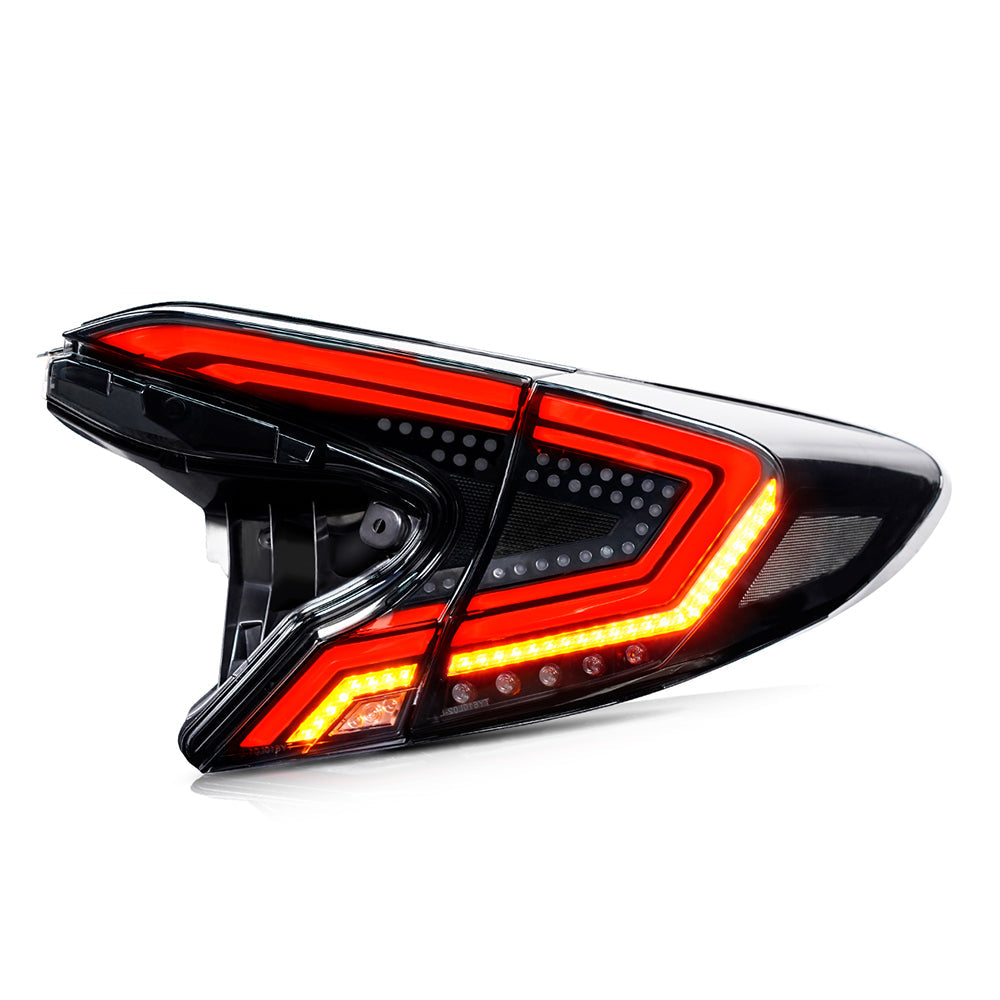 For 2018-2020 Toyota CHR/C-HR LED Somked/Red Tail Lights (NOT For 2021 C-HR GR Sport Models) - KuerLED