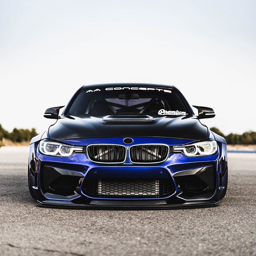 Modified Frons Modified Front Grille Lights for 2013-2018 BMW 3 Series/M3/F30/F35 ...