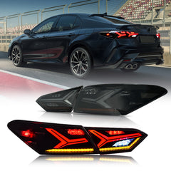 LED Tail Light For 8th Gen Toyota Camry 2018-2024 LE/SE/XLE/XSE/TRD Tail lights Assembly - KuerLED