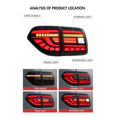 KuerLED LED Tail Light For 2017-2020 Nissan Patrol Y62 Tail lights With Start-up Animation - KuerLED