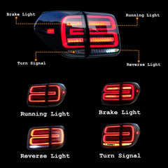 KuerLED LED Tail light For 2017-2020 Nissan Armada/Patrol Tail light with Start-up Animation - KuerLED