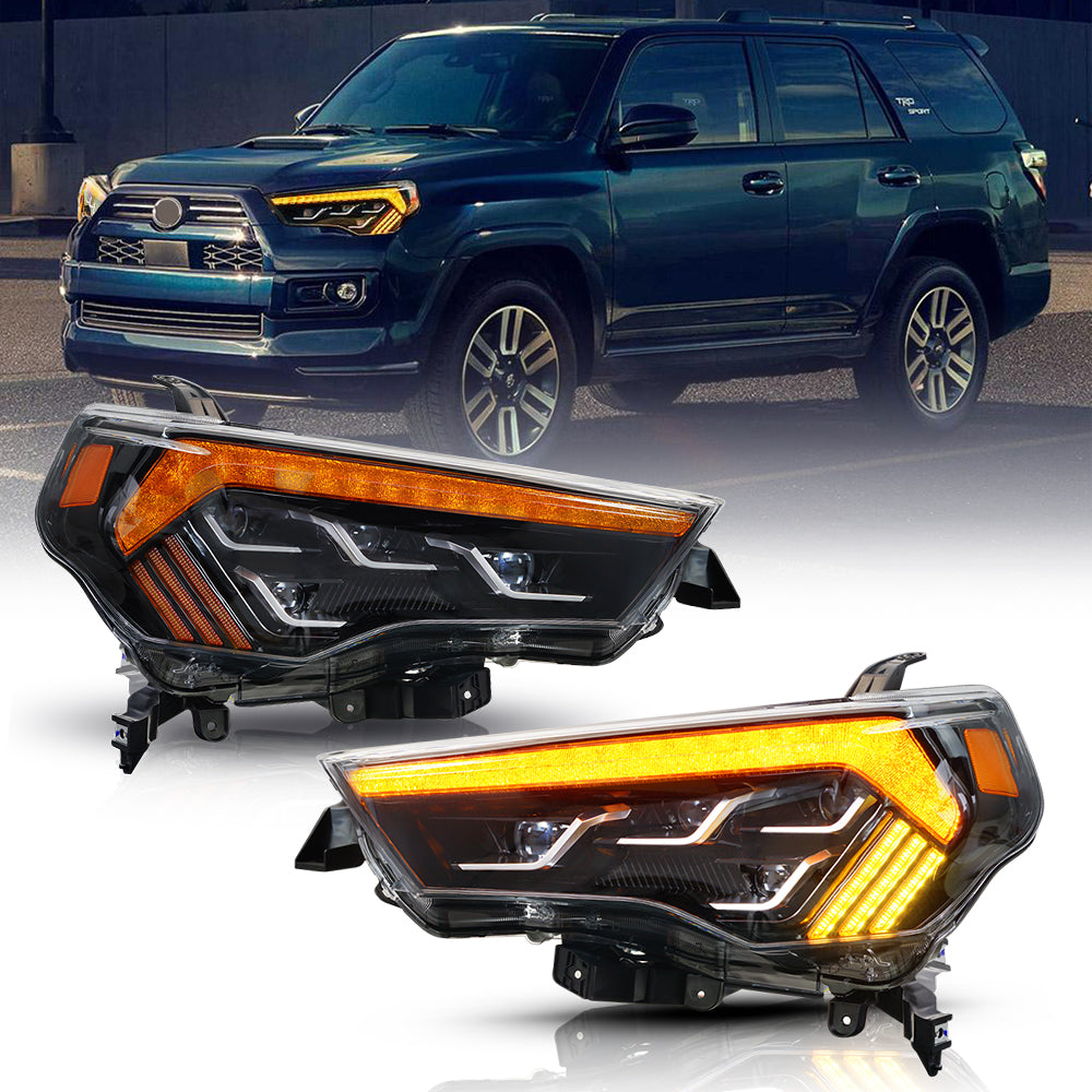 2014-2022 Toyota 4Runner LED Headlights (6 Near, 8 Far) - Kuerled