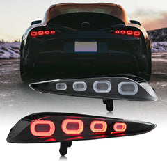 [Custom Product] 2020-2024 Toyota GR Supra A90/A91 LED Tail Lights Clear Lense