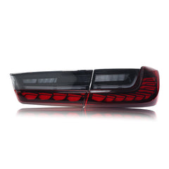 For 2019-2022 BMW G20 G80 M3 3 Series LED Tail Lights With Red Start Up Animation - KuerLED