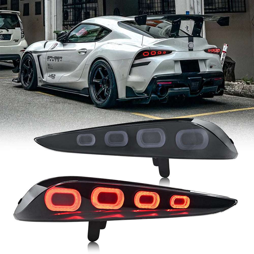 LED Tail Lights for Toyota GR Supra A90/A91 (2020-2024), LED Tail Light Assembly - Kuerled