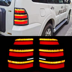 LED Tail Light For 2006-2020 Mitsubishi Montero Pajero V93 V97 With Sequential Turn Signal Parking Light - KuerLED