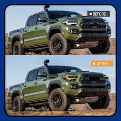 2016-2022 Toyota Tacoma LED Headlights, DOT Approved, Ultra-Bright, Plug & Play Install - Kuerled