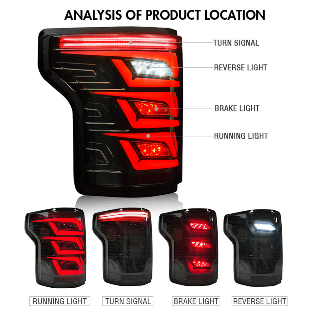 For 2015-2020 Ford F150 Led Tail Lights - KuerLED