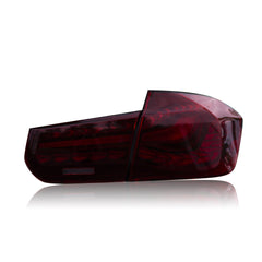 For 2013-2019 BMW 3-Series F30 F35 F80 M3 LED Tail Lights with Sequential Indicator - KuerLED