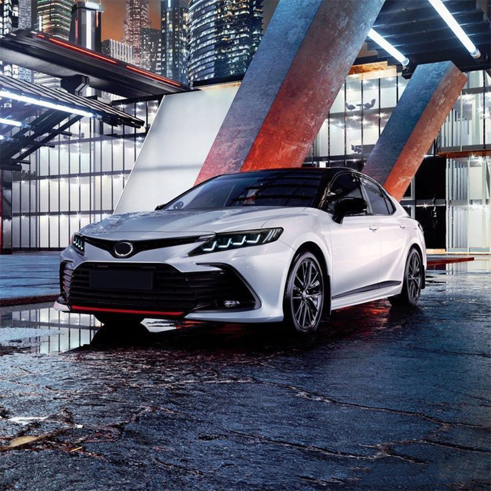 2018-2024 Toyota Camry LE/SE/XLE/XSE/TRD Demon Eye LED Headlights, Quad Projector, Plug & Play
