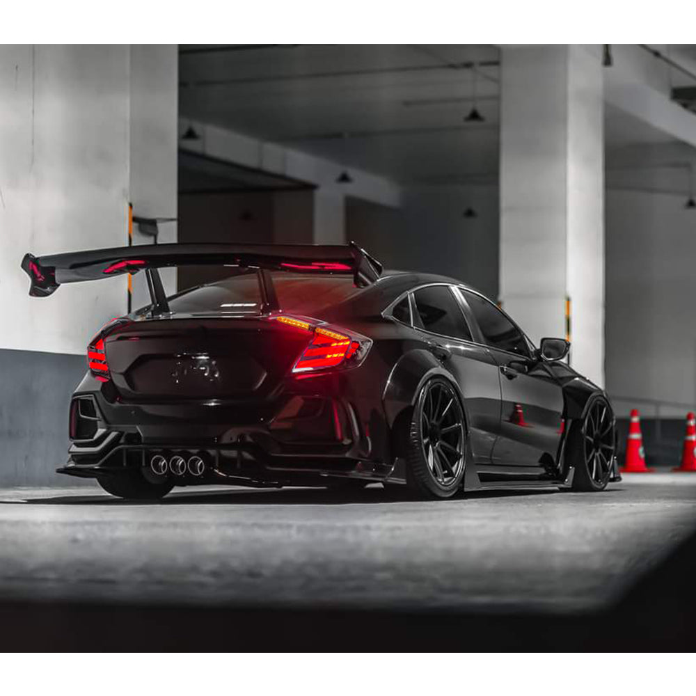 For 2016-2021 Honda Civic Hatchback LED Tail Lights - KuerLED