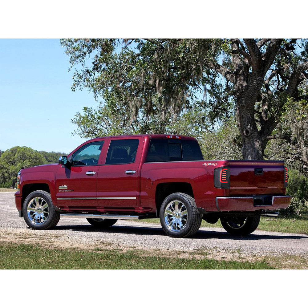 For 2014 2015 2016 2017 2018 Chevrolet Silverado Tail Lights - KuerLED