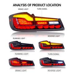 Led Tail Light For 2018-2022 BMW 5-Series G30 G38 520 530 540 M5 F90 - KuerLED