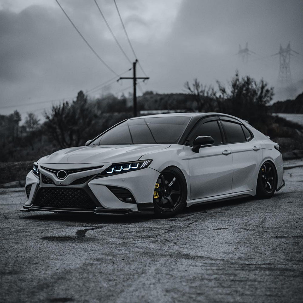 2018-2024 Toyota Camry LE/SE/XLE/XSE/TRD Demon Eye LED Headlights, Quad Projector, Plug & Play
