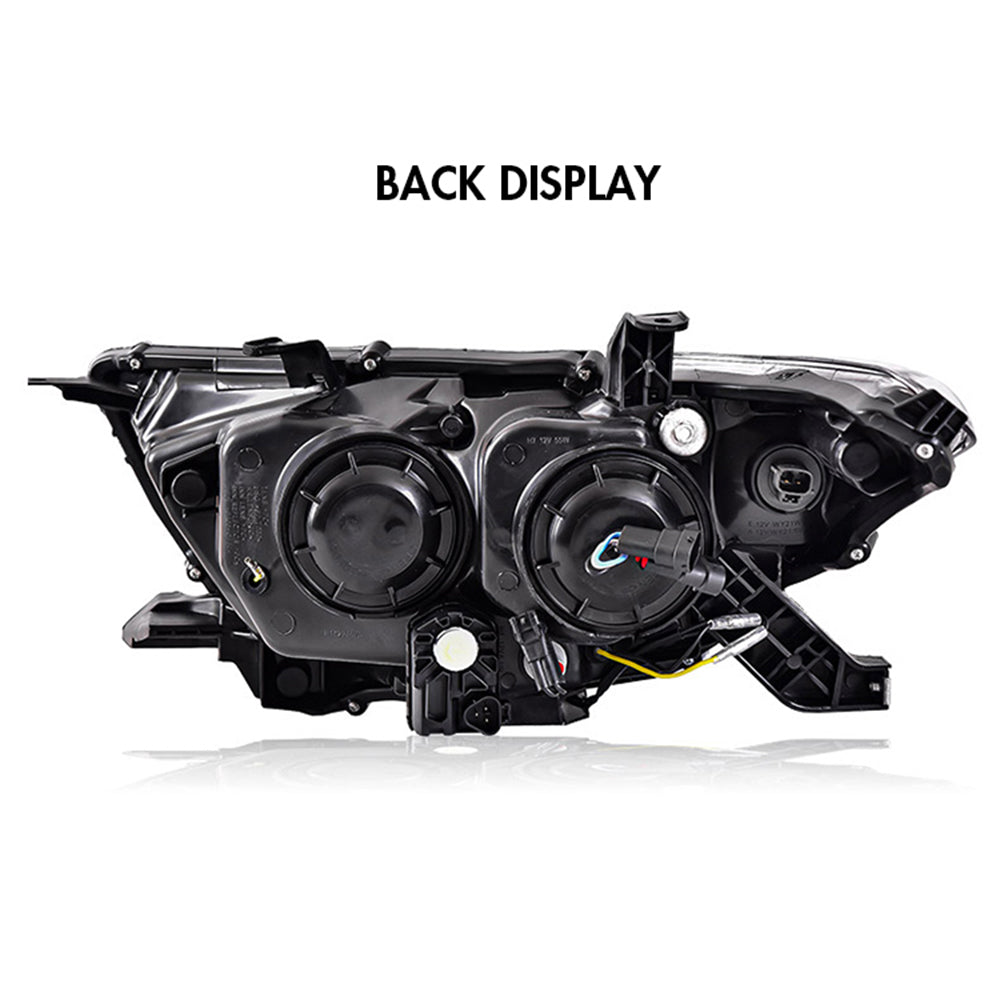 2012-2014 Toyota Highlander Full LED Headlight Assembly With Devil Eyes