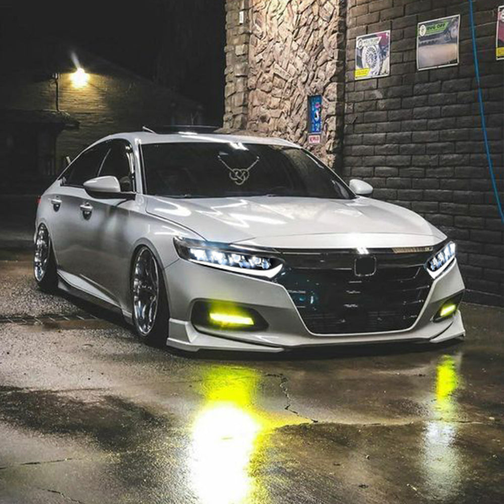 Led Headlight Assemblies For 2018-2021 Honda Accord LX/Ex/EXL/Sport/SE (Demon Eye) - KuerLED