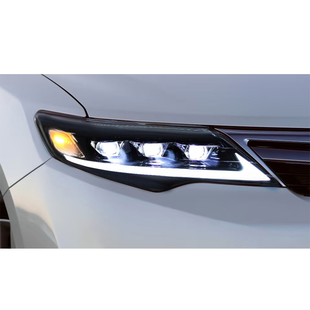 LED Headlight for 2012-2014 Toyota Camry, Animation Sequential Front Lamps - Kuerled
