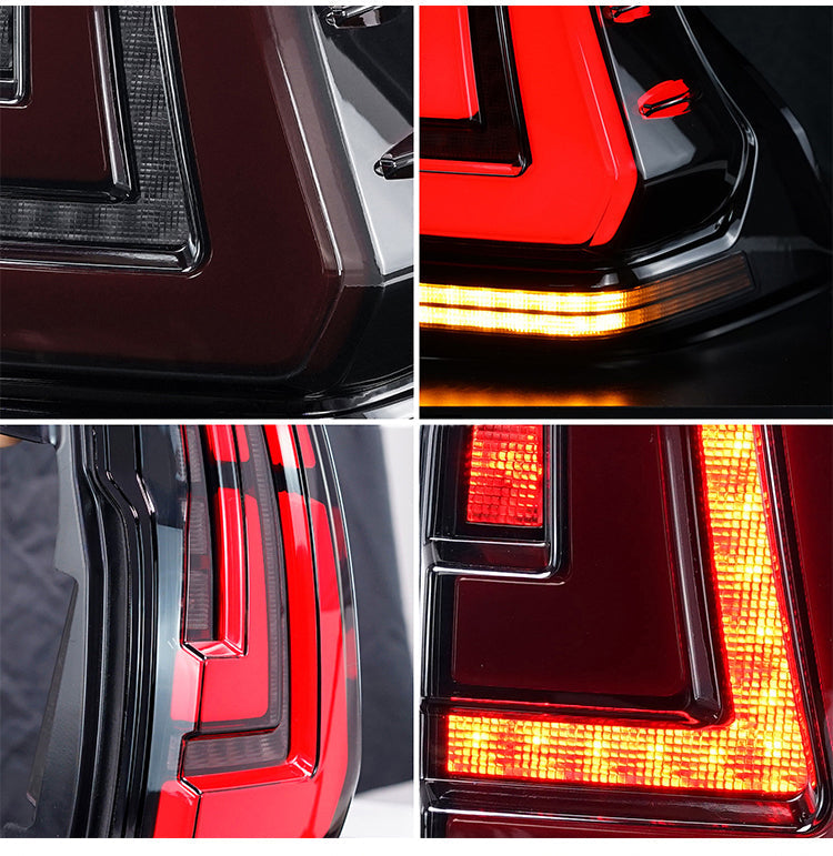 Led Tail light For 2010-2021 Toyota Prado & 2010-2023 Lexus GX460 Rear Lamps Assembly - KuerLED