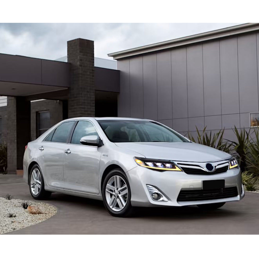 LED Headlight for 2012-2014 Toyota Camry, Animation Sequential Front Lamps - Kuerled
