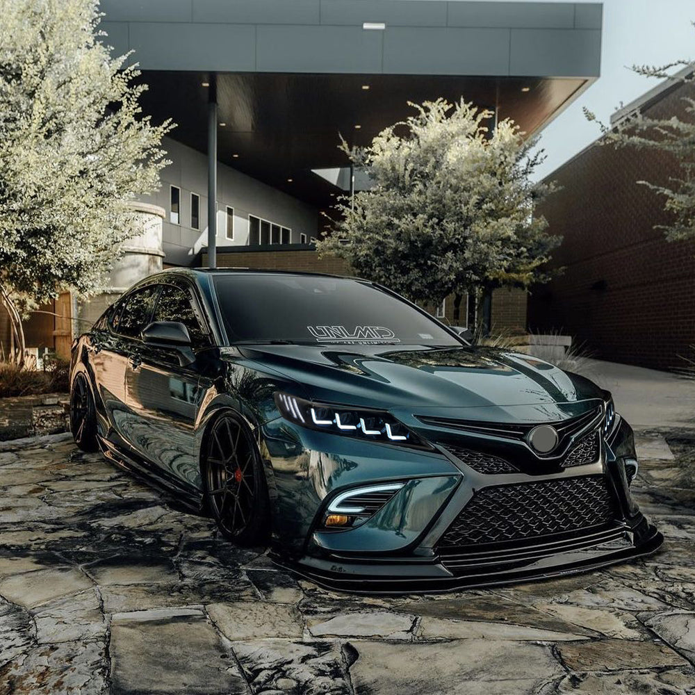2018-2024 Toyota Camry LE/SE/XLE/XSE/TRD Demon Eye LED Headlights, Quad Projector, Plug & Play