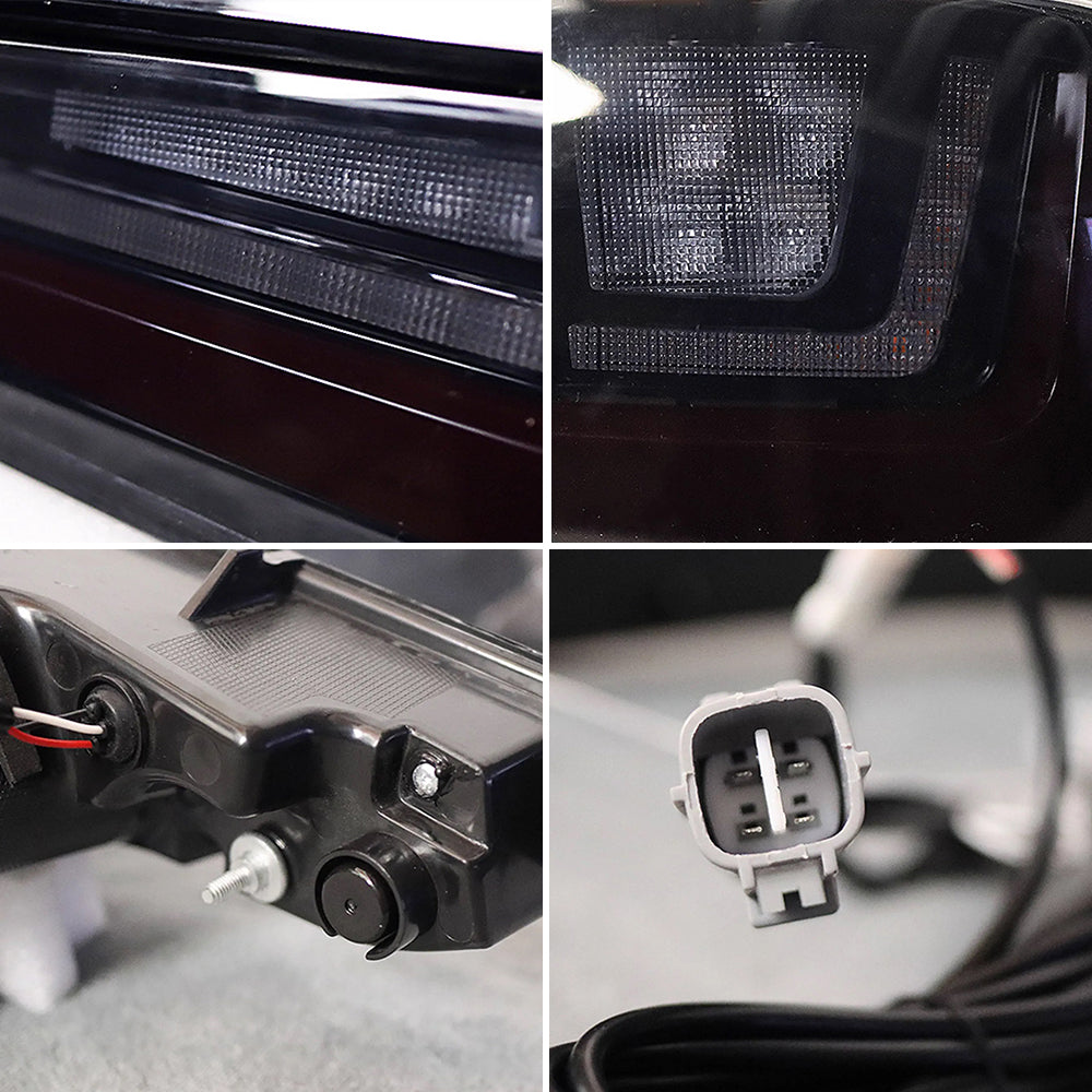 LED Tail Light for 2020-2024 Toyota Highlander with Dynamic Breathing DRL & Sequential Turn Signal