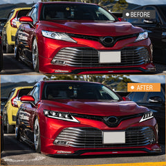 For 2018-2024 Toyota Camry Led Headlights (Clear refletor) - KuerLED