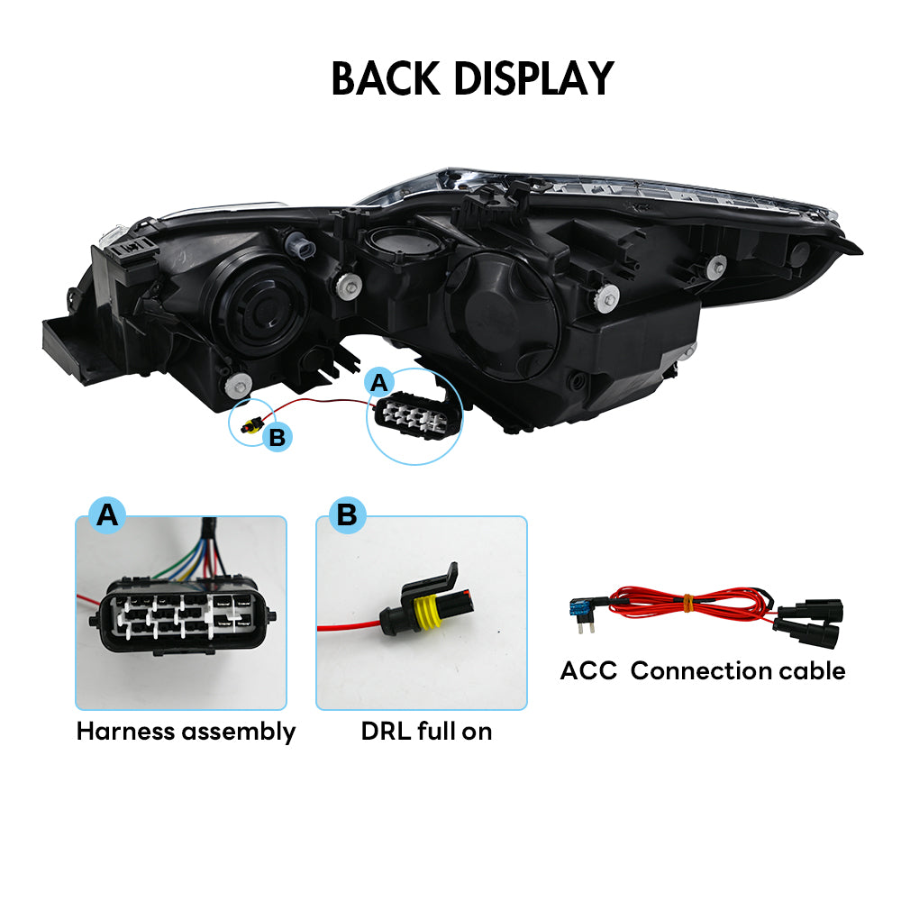 LED Headlights for 2006–2011 Lexus GS300 GS350 GS430 GS460 GS450h Headlight Assembly