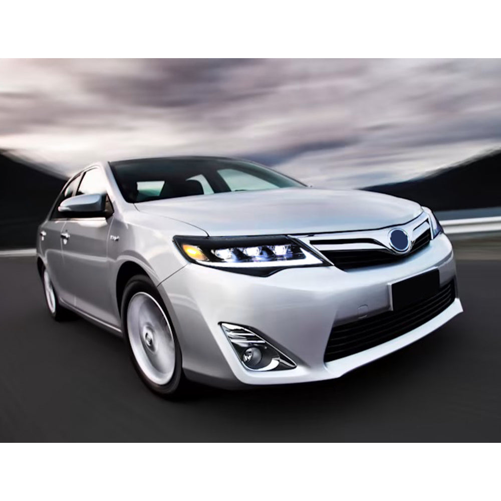 LED Headlight for 2012-2014 Toyota Camry, Animation Sequential Front Lamps - Kuerled