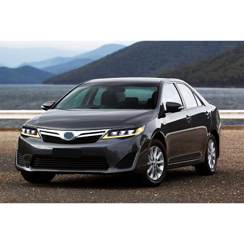 LED Headlight for 2012-2014 Toyota Camry, Animation Sequential Front Lamps - Kuerled