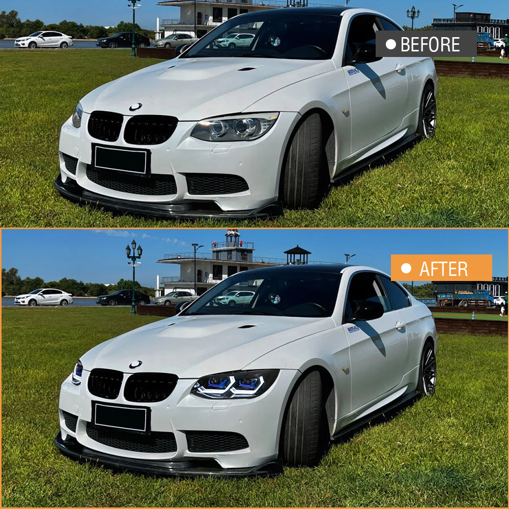 BMW 3-Series LED Headlights (2011-2013 E92/E93 LCI), Fits 325i/328i/335i, Plug and Play, Easy Installation