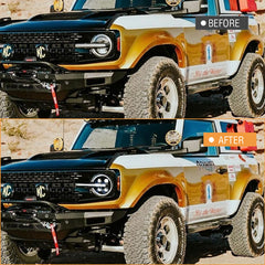LED Headlights for 2021–2025 Ford Bronco 2/4-Door w/ Sequential Turn Signal & Start-Up DRL