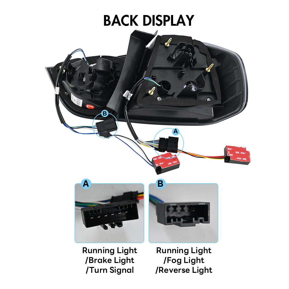 BMW 3-Series Smoked LED Tail Light (2009-2012 E90), Fits 320i/323i/325/330/335