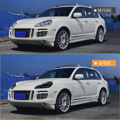LED Matrix Headlights for 2007–2010 Porsche Cayenne 957, Full LED Upgrade Assembly w/ DRL & Sequential Turn Signal