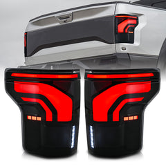 LED-Rücklicht für 2020–2023 Ford F-150 XL/STX (Halogentyp ohne toten Winkel)