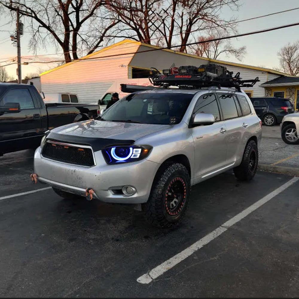 2008-2010 Toyota Highlander LED Headlights, DRL Sequential Turn Signal, Plug & Play