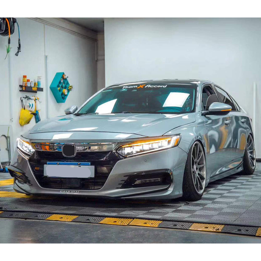 LED Headlights For 2018-2021 Honda Accord With DRL Sequential Turn Signal Front Lamp - KuerLED