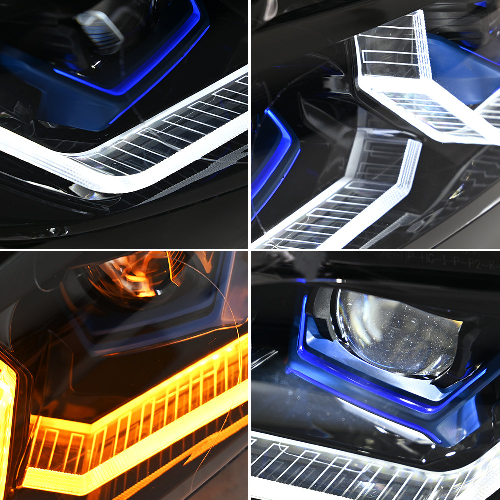 BMW 3-Series LED Headlights (2007-2010 E92/E93/Coupe), Fits 325i/328i/335i, Plug and Play, Easy Installation